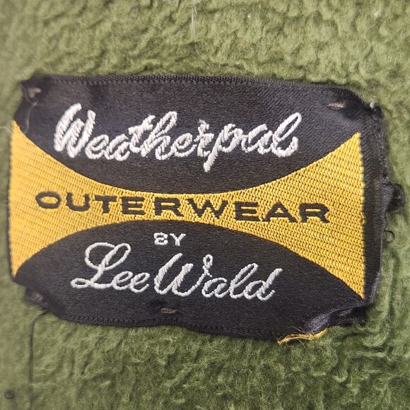 Lee Wald Weatherpal Plaid Wool Shirt Jacket Men's M Fleece Lined Vintage - Picture 4 of 15